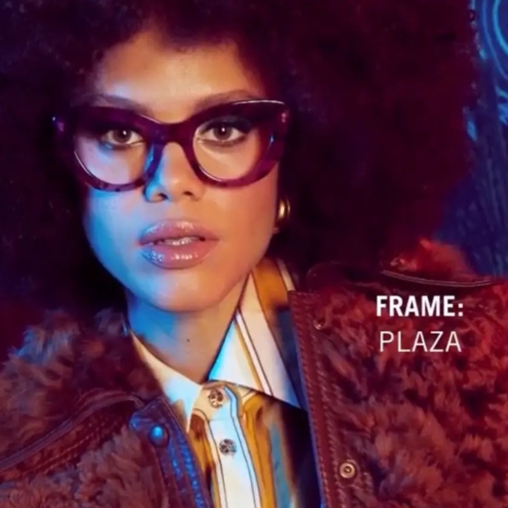 Bold Statement Powder Pink on Teal "Plaza" Reading Glasses From "Vint & York" - Picture 7 of 7
